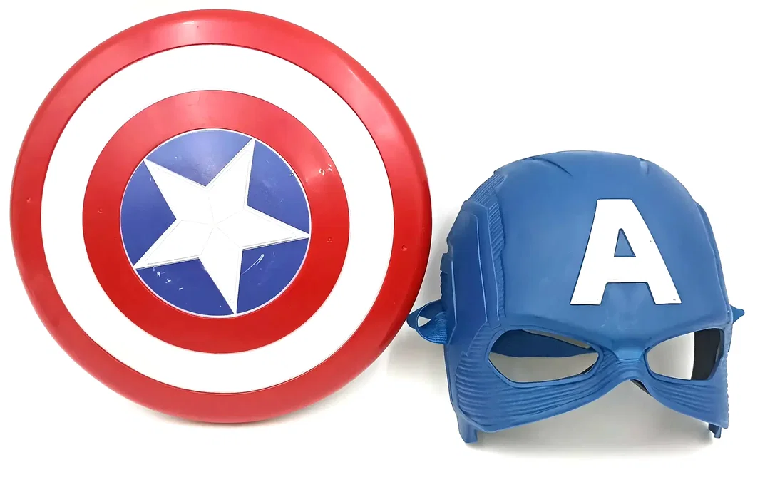 Marvel Avengers Captain America Maske & magnetisches Schild - Bild 4