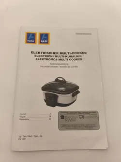 elektrischer Multi-cooker, Hofer, neu - Bild 3