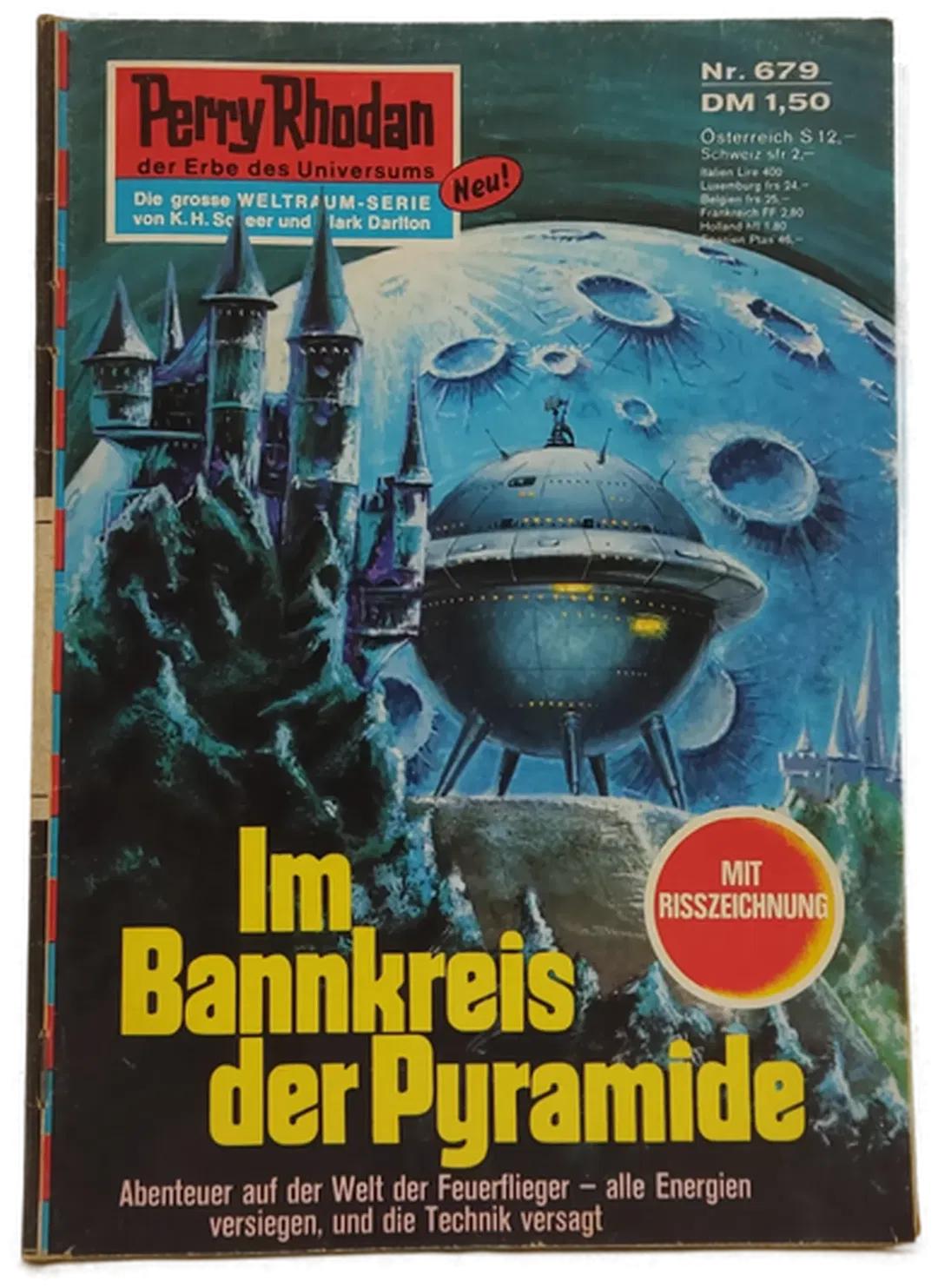 Romanheft Perry Rhodan Im Bannkreis der Pyramide Erstauflage Nr.679 - Bild 1