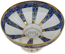 Handbemalte dekorative Glasschale - Sehr gute Qualität - Bild 11