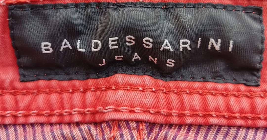 BALDESSARINI Herrenjeans, orange - Gr. 54 – Bild 3