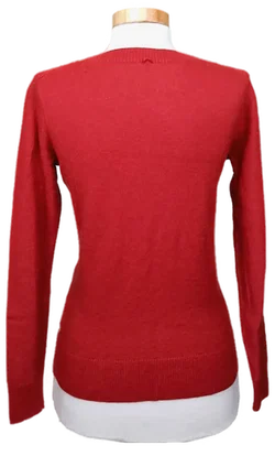 Hugo Boss Damen Pullover rot Gr. M - Bild 2