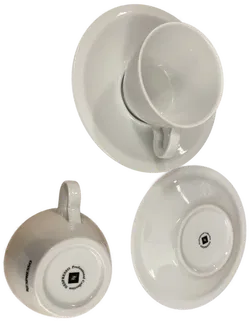 Classic Cappuccino Tasse mit Untertasse - Nespresso 2er Set - Bild 1