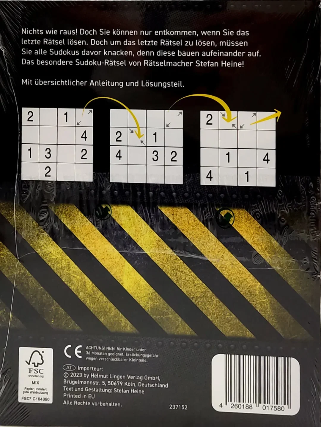 "Escape-Quiz für clevere Kids ab 8 Jahren" und "Escape-Sudoku für Kids ab 8 Jahren" - Buch Package mit 2 Büchern – Bild 3