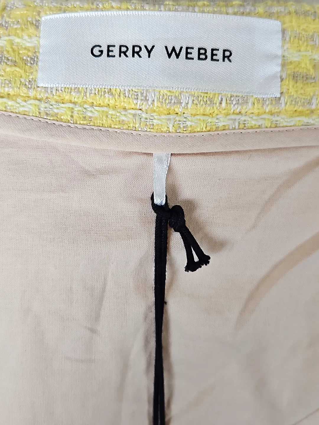 GERRY WEBER Damen Jacke, gelb - Gr. 4XL  – Bild 5