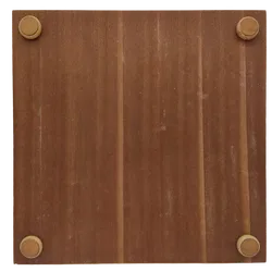 Schachbrett aus Holz - Bild 3