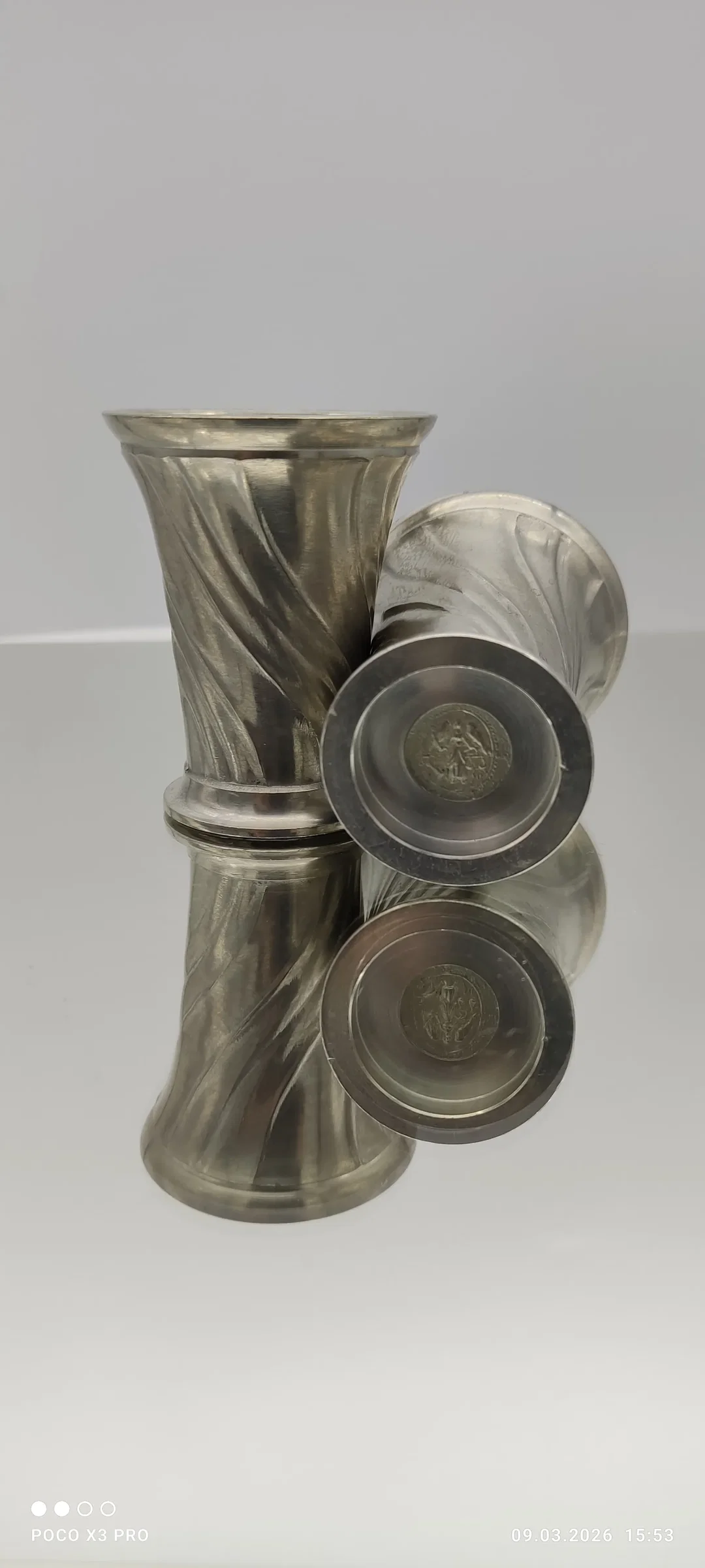 Schnapserl Zinnbecher Sonstige 2er-Set | Kaminbar-Charme - Bild 3