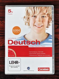 Lernvitamin Deutsch - 5. Klasse - Lernsoftware - CD-ROM - Bild 1
