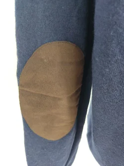 Pullover "Christian Berg", langarm mit V-Ausschnitt, blau, Größe M – Vorschau 3