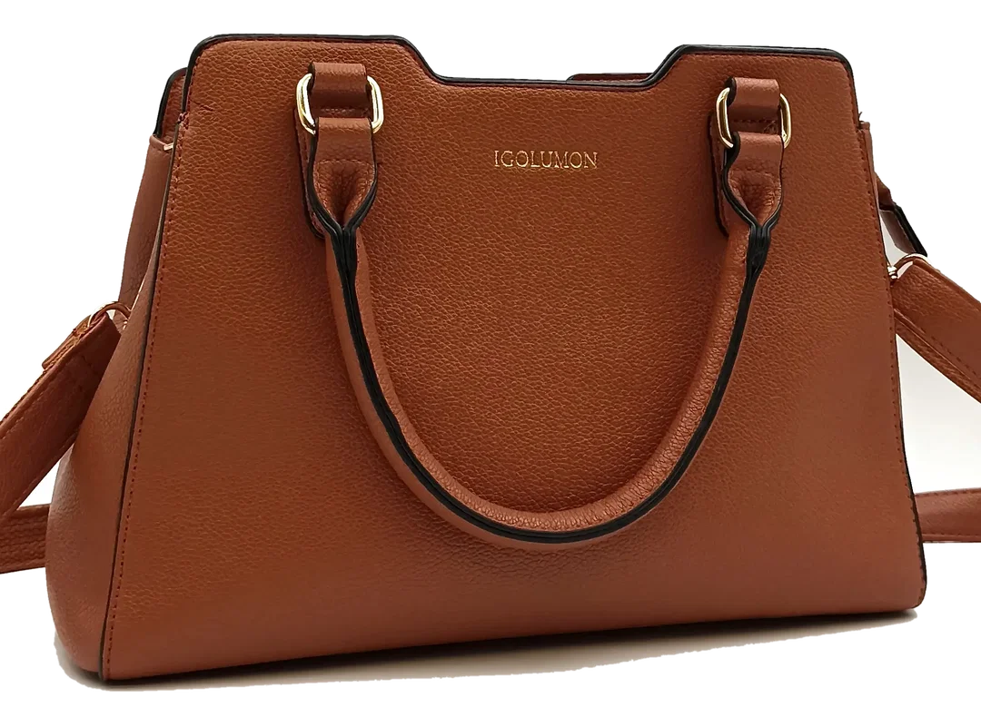 Igolumon Damen Henkeltasche congnac - Bild 4