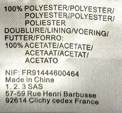 Un Deux Três Damen Mantel taupe Gr. 36 - Bild 5