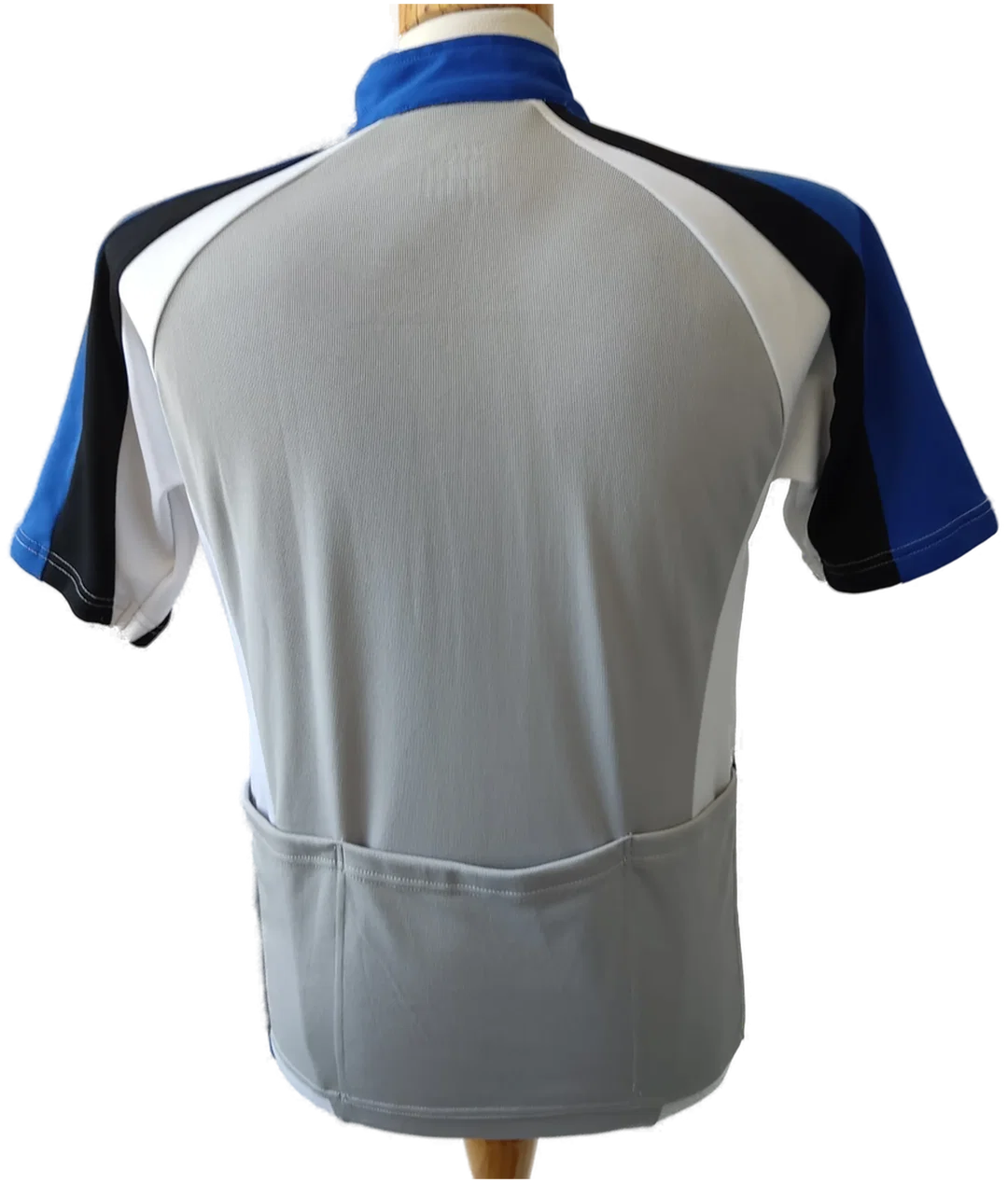 TCM Herren Fahrradtrikot grau blau - Gr. M – Bild 3