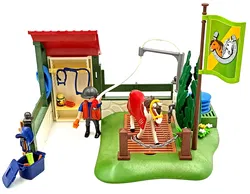 Playmobil Country Pferdewaschplatz mit funktionierender Wasserpumpe 6929  - Bild 2