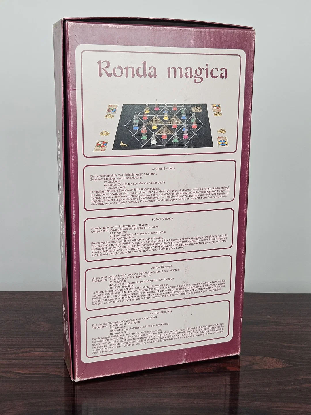 Ronda magica - Vintage Gesellschaftsspiel - franckh Edition Perlhuhn  – Bild 2