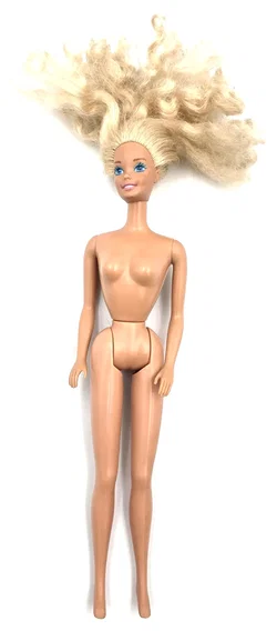 Mattel Barbie-Puppe mit blond gelockten Haaren - Bild 2