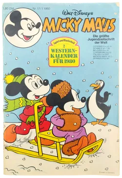 Disney Micky Maus Comics Konvolut 1980 - Bild 4