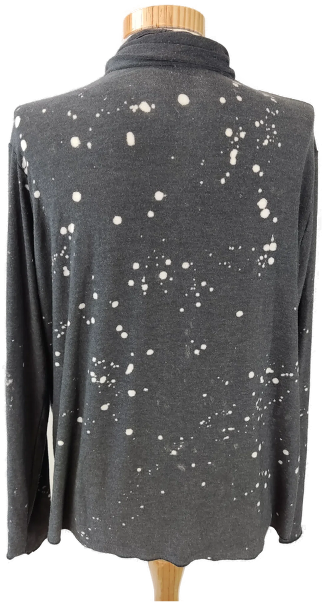 Damencardigan grau gepunktet - Gr. 38/M – Bild 3