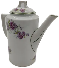 H&C Chodau Porzellan Kanne Karaffe Blumenmuster - Bild 2