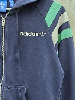 ADIDAS Herren Sweatjacke, blau - Gr. L – Vorschau 3