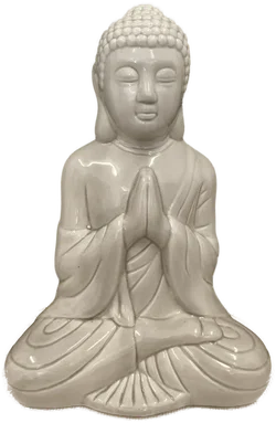 Buddhafigur, Keramik - Bild 1