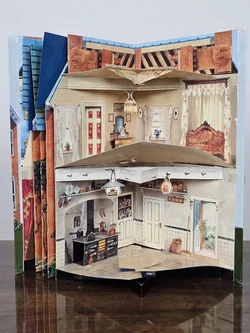 Viktorianisches Puppenhaus. Ein Spiel- und Aufklappbuch. – Vorschau 5