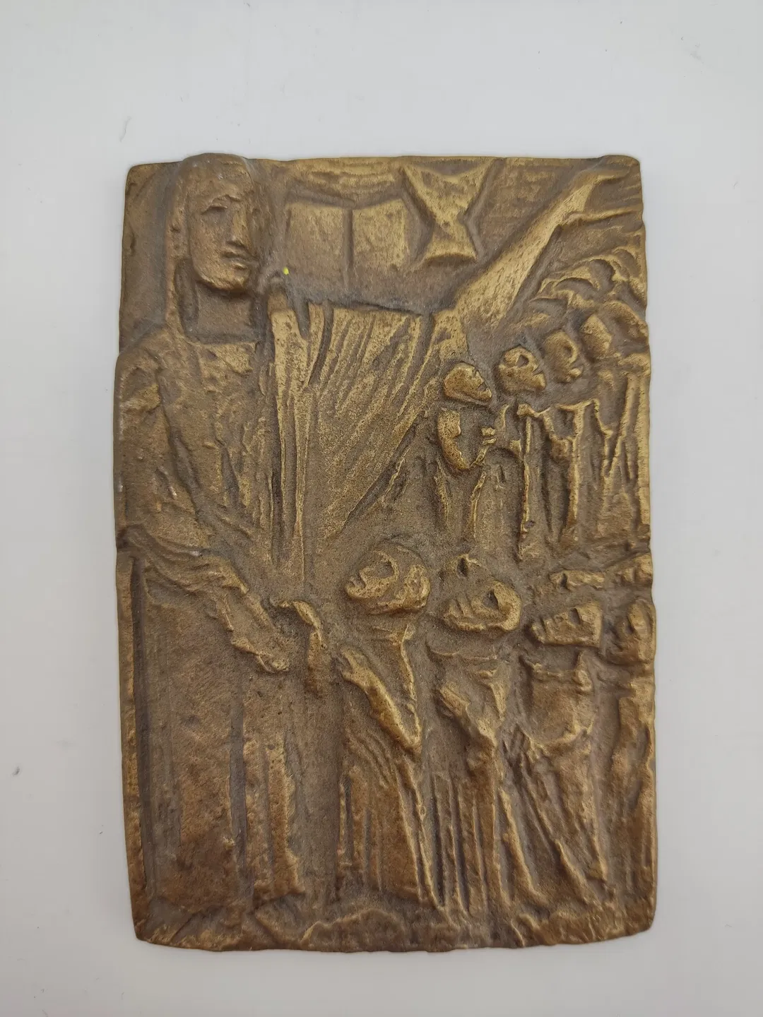 Messing Wandbild von Joseph Krautwald - Bild 3