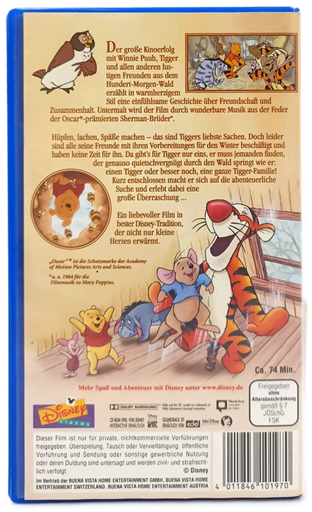 VHS "Tiggers großes Abenteuer" – Bild 2