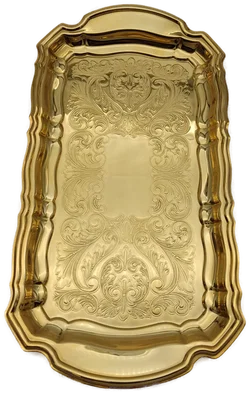 Tablett Sonstige Scandia Guld/Gold   | 24K Goldener Schatz - Bild 2