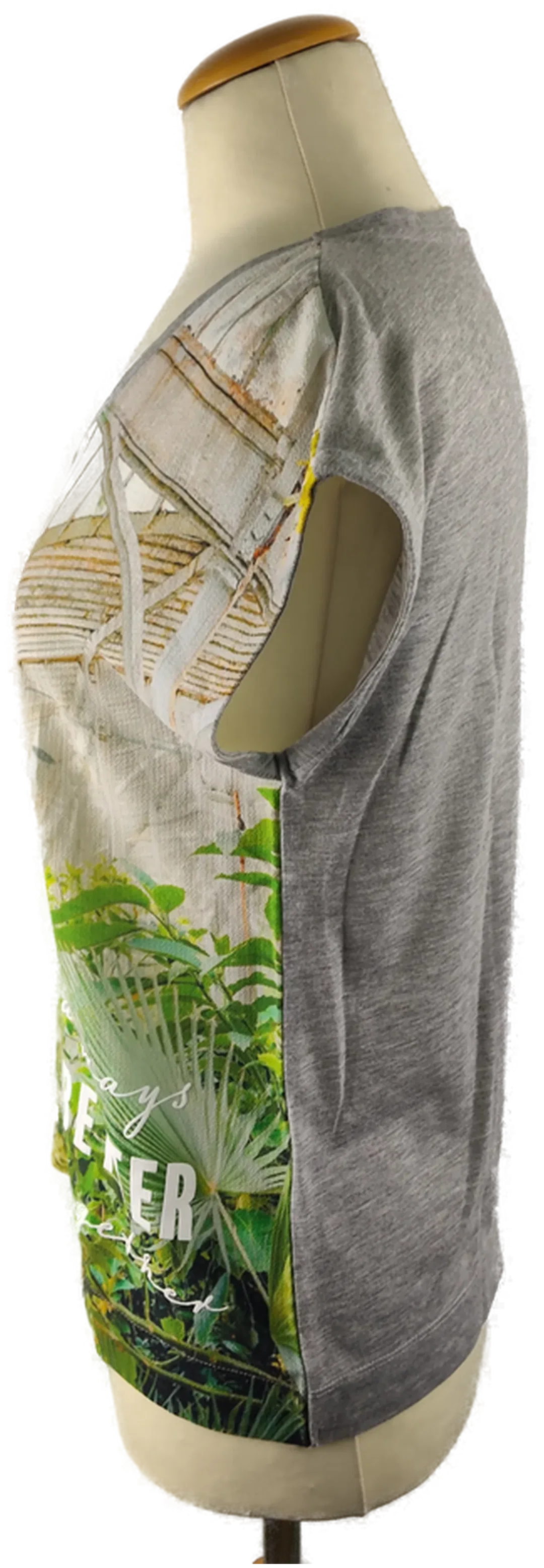 Damen T-Shirt s.Oliver Gr. 32 Polyester | Sommerleicht – Bild 2