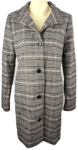 Damenmantel MONTEGO aus Mischfaser, Kariert | Herbstlicher Chic