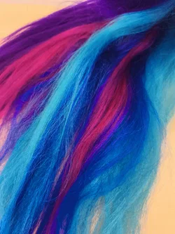 Frisurkopf, Trainingskopf Friseur, violett – Vorschau 3