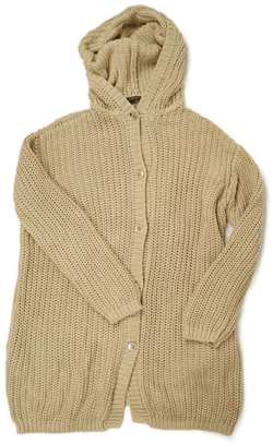 Strickjacke, Twinset-Italien, mit Kapuze Gr. M  – Vorschau 1