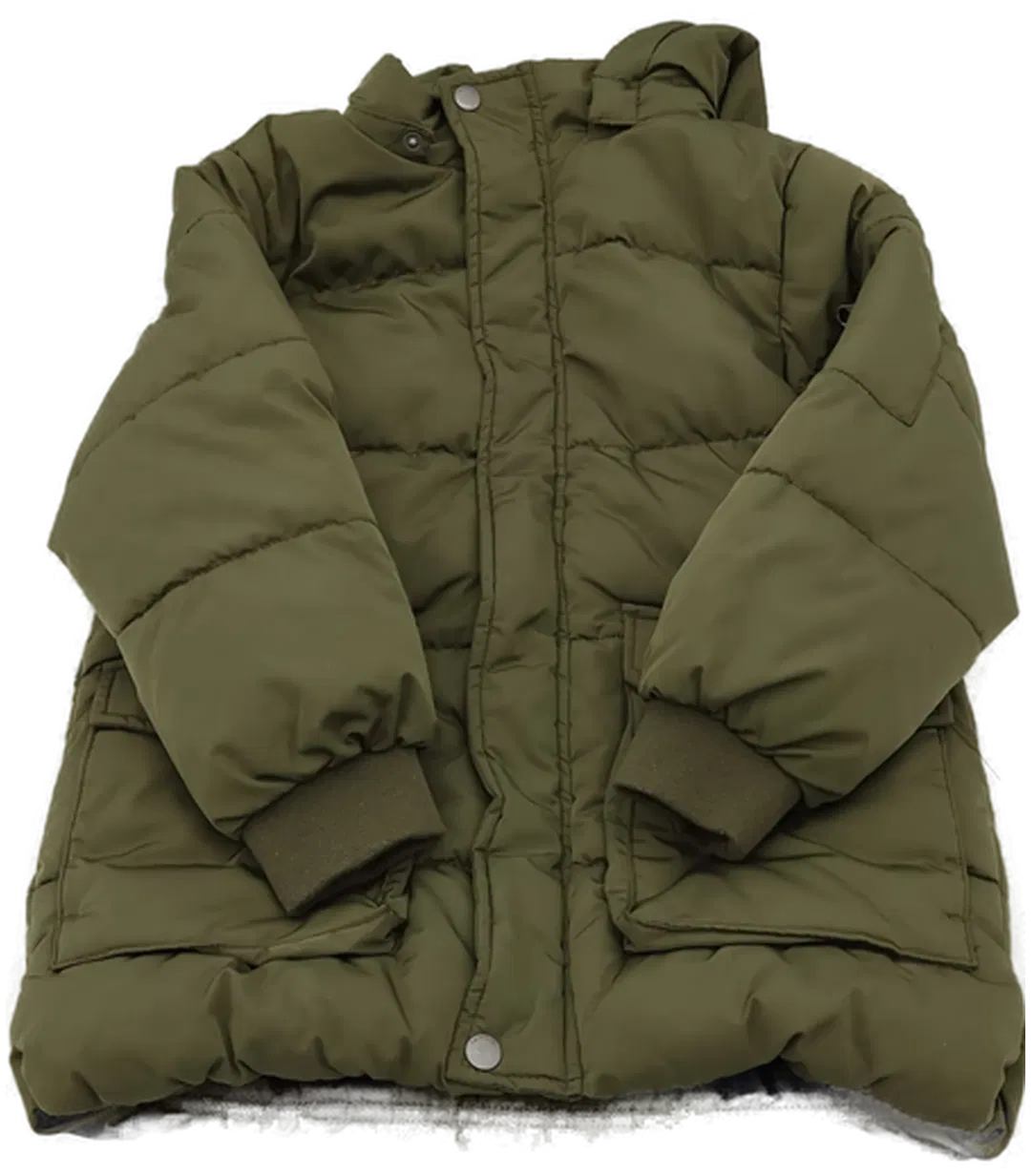 Name It Kinder Steppjacke oliv Gr. 128 - Bild 1