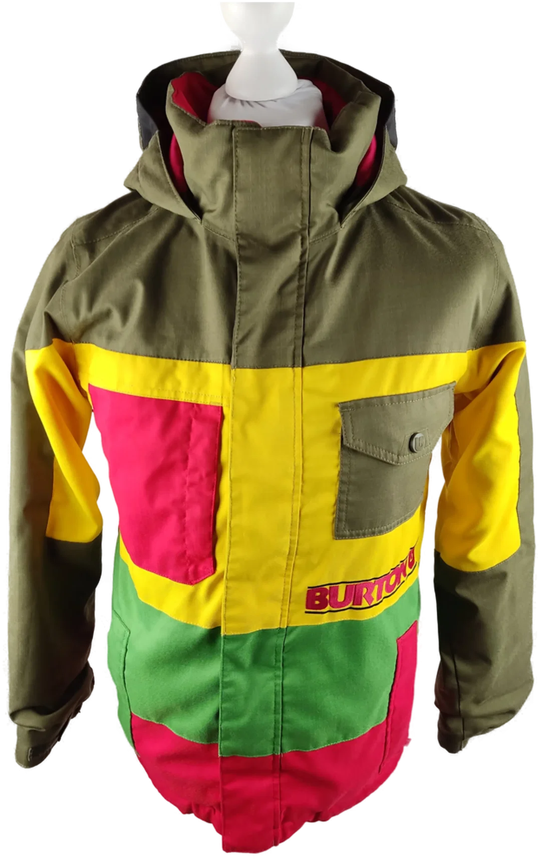 Jacke Burton Gestreift Polyester | Casual-Begleiter – Bild 1