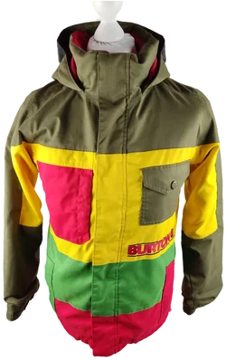 Jacke Burton Gestreift Polyester | Casual-Begleiter – Vorschau 1
