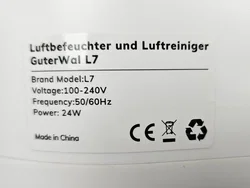 GuterWal L7 - Luftreiniger mit Luftbefeuchterfunktion  – Vorschau 7