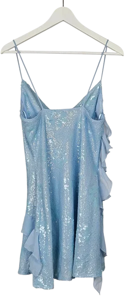 Zara Damen Top, blau - Gr. M  - Bild 2