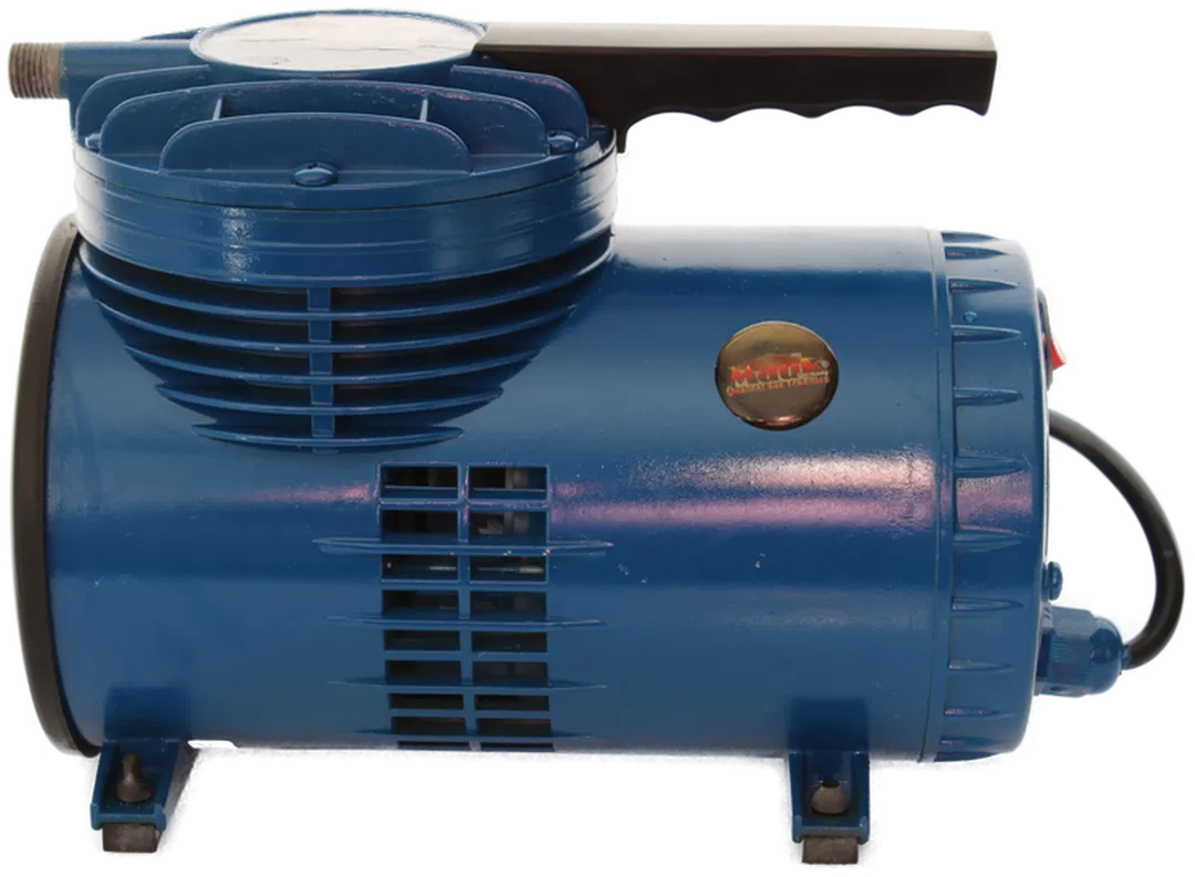 Mauk Airbrush Kompressor-Set inkl. Pistole, Schlauch & Zubehör - Bild 1