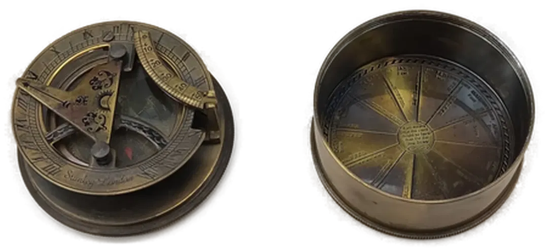 Kompass Sundial 1885 - Bild 1