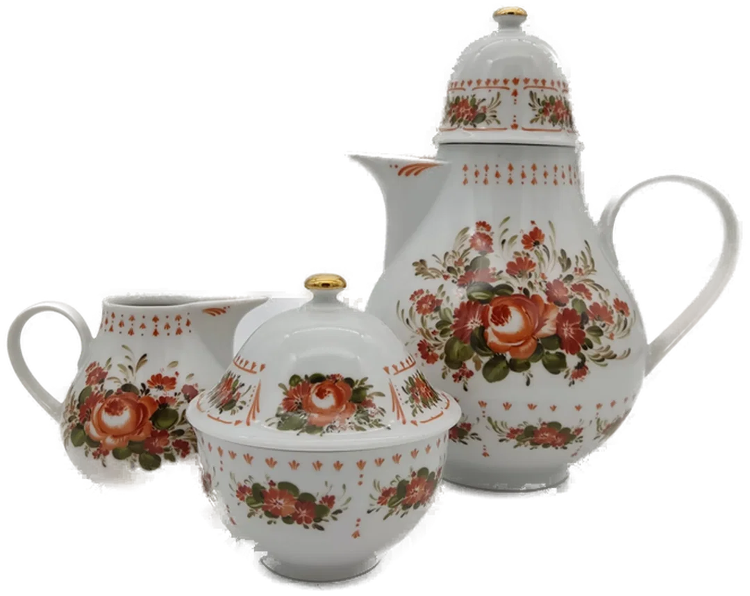 Kaffeeservice 4-Teilig Sonstige Porzellan | Retro-Charme – Bild 6