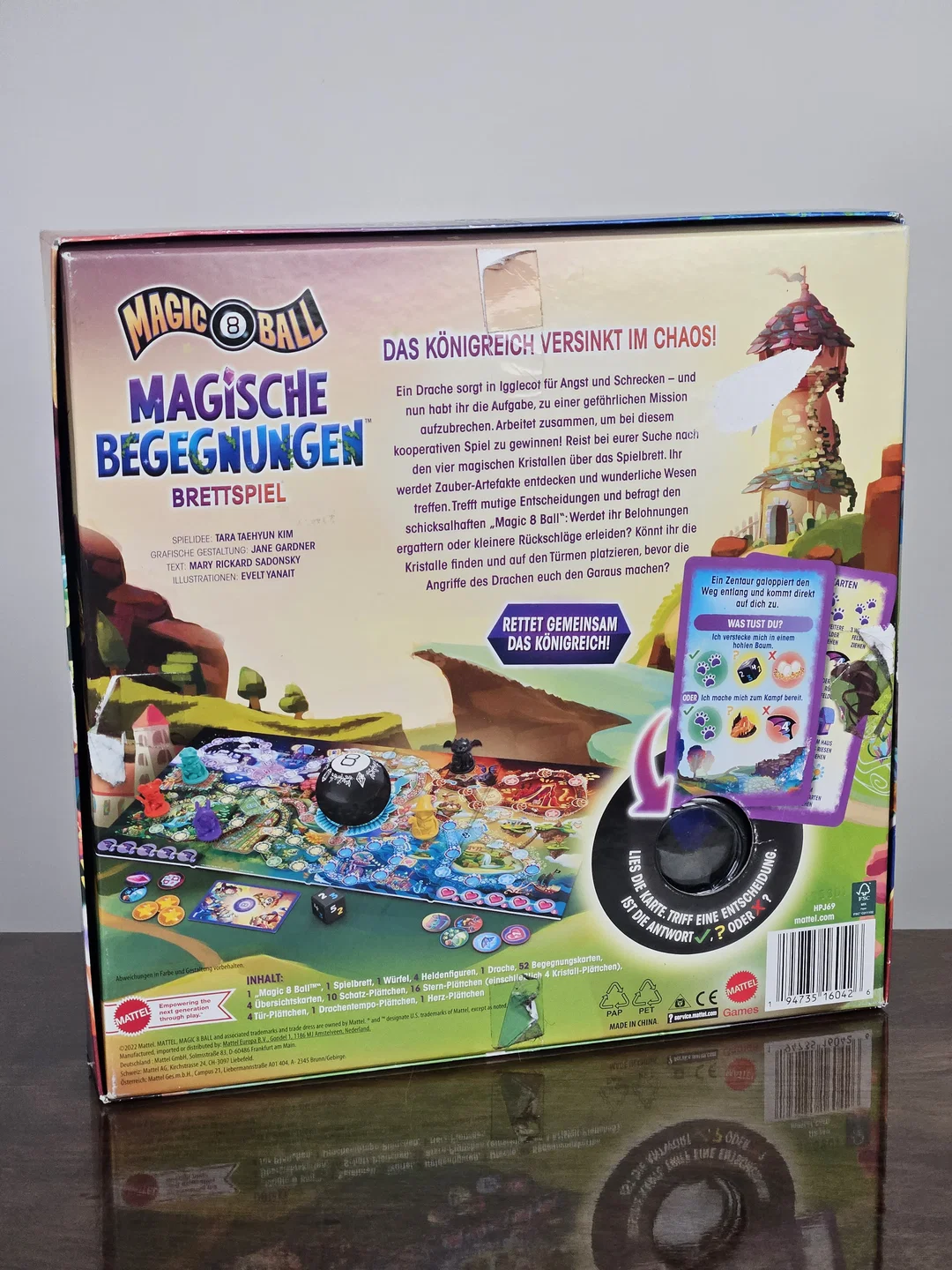 Magic 8 Ball - Magische Begegnungen - Gesellschafsspiel - Mattel – Bild 2