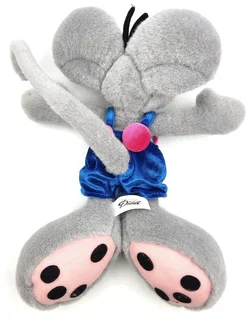 Diddl Maus mit blauer Latzhose Stofftier - Bild 3