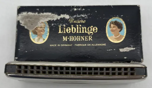 Mundharmonika - M. Hohner "Unsere Lieblinge" 7331/80 M C/G – Bild 1