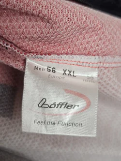 LÖFFLER Herren Rennrad Shirt, schwarz-rot-orange - Gr. L – Vorschau 4