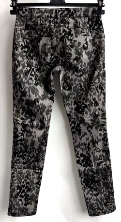 Street One Damenhose, camouflage/grau - Gr. 34 - Bild 2