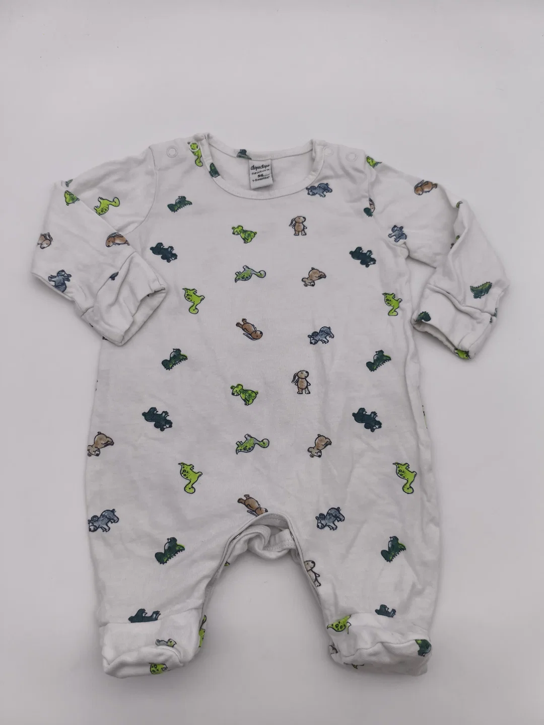 Baby - Strampler, Langarm, 4er Set, Gr. 56 – Bild 3
