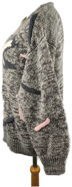 Betty Barclay Damenpullover Größe 50 | Grauer Strickcharme – Vorschau 2