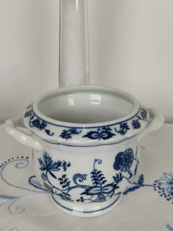 Blue Danube mit Zwiebelmuster Japan Porzellan-Set 6-tlg. | Festliche Stimmung – Vorschau 12