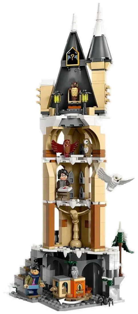 LEGO Harry Potter 76430 – Eulerei auf Schloss Hogwarts | neuwertig | OVP mit leichten Falten – Bild 4