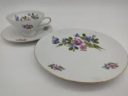 Kaffeetasse mit Dessertteller - Bild 2